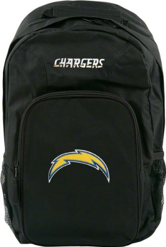 San Diego Chargers Black Youth Southpaw Backpack