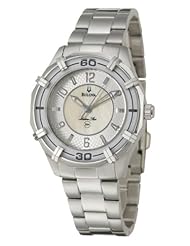 Bulova Womens 96L145 Solano Marine Star Mother of Pearl Watch