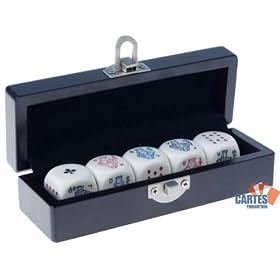 Coffret D�s de Poker