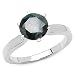 1.57 Carat Genuine Blue Diamond 14K White Gold Ring