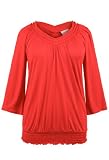 Avenue Plus Size Braided Peasant Top