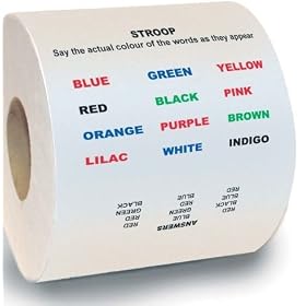 Mind trainer toilet roll