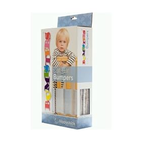 Hippychick Bumpsters Individual Cot Bar Bumpers in Assorted Pack (Stone, Large)