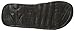 adidas Men's Adissage Comfort Slides Sandal, Black/Iron Metallic/Black, 8