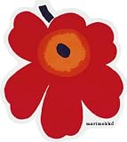 KOKUYO マウスパッド マリメッコ 型抜きタイプ レッド/