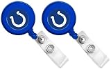 Indianapolis Colts - NFL Badge Reels (2 Pack)