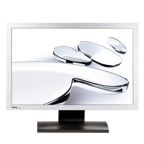 BenQ FP222Wa 22 Zoll Wide Screen TFT Monitor silber/schwarz (Kontrast 700:1, 5 Ms Reaktionszeit)