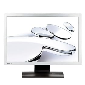 BenQ FP222Wa - Flat panel display - TFT - 22" - widescreen - 1680 x 1050 - 300 cd/m2 - 700:1 - 5 ms - 0.282 mm - VGA - black, silver