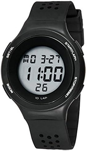 50m Water-proof Digital Sport Watches Unisex Students Alarm Chronograph Date Black