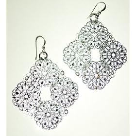 Kipepeo Silver Maria Earrings