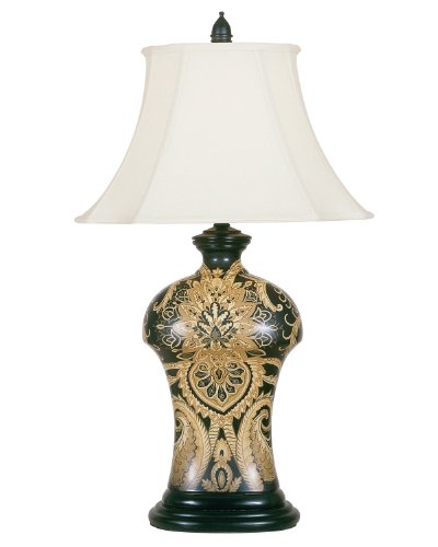 tiffany lotus flower 20.75 table lamp