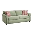 Canyon Cotton Twill Sleeper Sofa - Green (Queen)