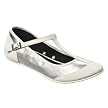 Women's Converse&reg; One Star&reg; T-Strap Ballet Flat - Silver