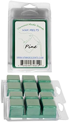 Vermont Made Scents, 2 Pack Tart Wax Melts, Aromatherapy, Pine
