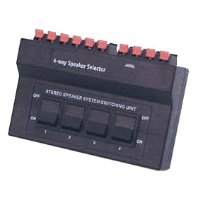 Four Way Hi-Fi Speaker Selector Junction Box