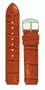Fits Philip Stein size 1 18mm Cinnamon Tan Alligator Grain Leather Watchband With Spring Bars By JP Leatherworks