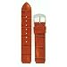 Fits Philip Stein size 1 18mm Cinnamon Tan Alligator Grain Leather Watchband With Spring Bars By JP Leatherworks