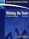 Making the team : a guide for managers
