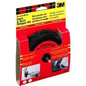 3M Scotch-Brite 9419NA Flat Surface Paint and Rust Stripper Kit