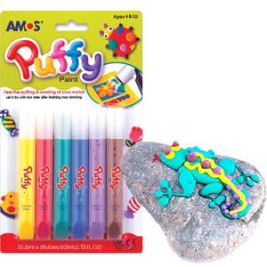 Amos Puffy Paint 6 Tubes
