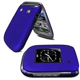 Blue Rubberized Hard Case Cover for BlackBerry Style 9670