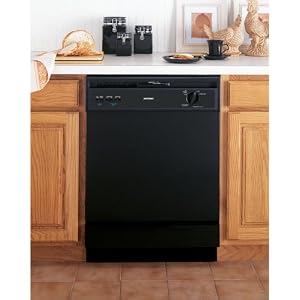 Hotpoint HDA3600RBB Full Console Dishwasher - Black by