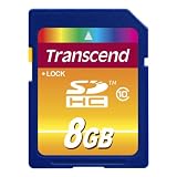 Transcend Extreme-Speed Class 10 (SDHC) 8GB Speicherkarte (bis 20MB/s) [Amazon Frustfreie Verpackung]