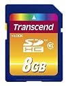 Transcend Extreme-Speed Class 10 (SDHC) 8GB Speicherkarte (bis 20MB/s) [Amazon Frustfreie Verpackung]