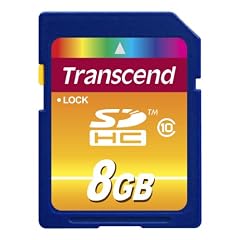 Transcend Extreme-Speed Class 10 (SDHC) 8GB Speicherkarte (bis 20MB/s) [Amazon Frustfreie Verpackung]