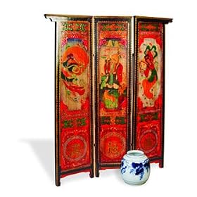 Three Panel Screen by Cross