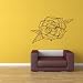 Huge Rose Vinyl Wall Decal Sticker Graphic Mural