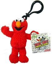 TMX Elmo Tickle Me Elmo Plush Giggling Keychain