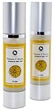 SHESSENTIALS Vitamin C Serum For Face with Hyaluronic Acid and Vitamin E + D - Reverse the Signs of Aging, Look and Feel 10 Years Younger! 1.7oz/50ml Airless Pump Bottle Loaded with Antioxidants and Skin-healing Ingredients to Get Rid of Wrinkles and Get Brighter More Radiant Skin - The ONLY Face Serum with a 100% Satisfaction Guarantee