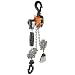 CM 602 Series Mini Ratchet Lever Chain Hoist, 6-19/64" Lever, 550 lbs Capacity, 5' Lift Height