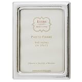 Eccolo Narrow Hammered Sterling Silver Frame, 5 by 7-Inch