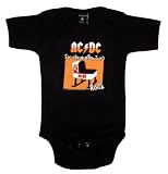 Toddler and Infant AC/DC Rocker One Piece Baby Suit