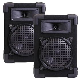 New DJ PA Karaoke Home Bookshelf 6.5