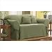 Sure Fit 139727246 Bluestone Cotton Duck Chair Slipcover (Box Seat) Fabric: Natural