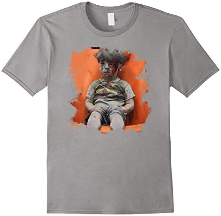 Men's Wounded Syrian Boy Omran Daqneesh, Omran Daqneesh T Shirts Medium Slate
