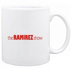 The Ramirez show Noms de Famille Tasse (Blanc, C�ramique, 325 ml)