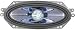 APS4107 4X10200W 2-WAY PLATED SPEAKERS (PAIR)