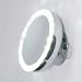 Mirror Place LED Lighted Suction Cup 10X Mirror, Battery Operated