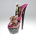 Hot Pink Butterfly Brush Holder Shoe High Heel Platform For Makeup Brushes or Pens