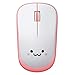 ELECOM Wireless IR LED Silent Mouse M Size, Silent Switch, Battery Life 2.5 Years Pink M-IR07DRSPN