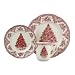 OLD BRITAIN CASTLES PINK CHRISTMAS DINNER ALL PNK W/TREE