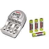 41L218u0tDL. SL160  Hama Trias Stecker Ladegerät 2/4 Set inkl. 4 Hama Akkus AA 2600 mAh