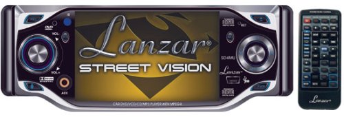 Lanzar 4' TFT Monitor w/ DVD/ VCD/ MP3/ CD Player radio