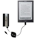 High Capacity Rechargeable External Battery Pocket Charger for the Sony PRS-700BC Digital Reader - uses Gomadic TipExchange Technology
