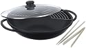 KRÜGER SCO11 Wok mit Glasdeckel 36cm LEIPZIG