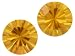 MIN 1.50CTW 6.5MM ROUND MADEIRA CITRINE SET OF 2 FROM BRAZIL